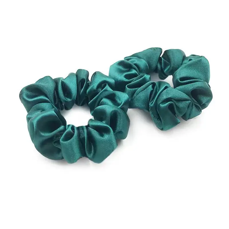 Golden Silk Hair Scrunchies for Women 2024 - Image 11