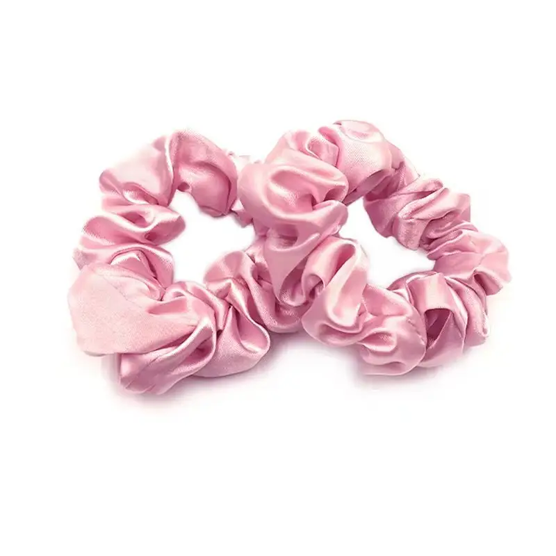 Golden Silk Hair Scrunchies for Women 2024 - Image 12