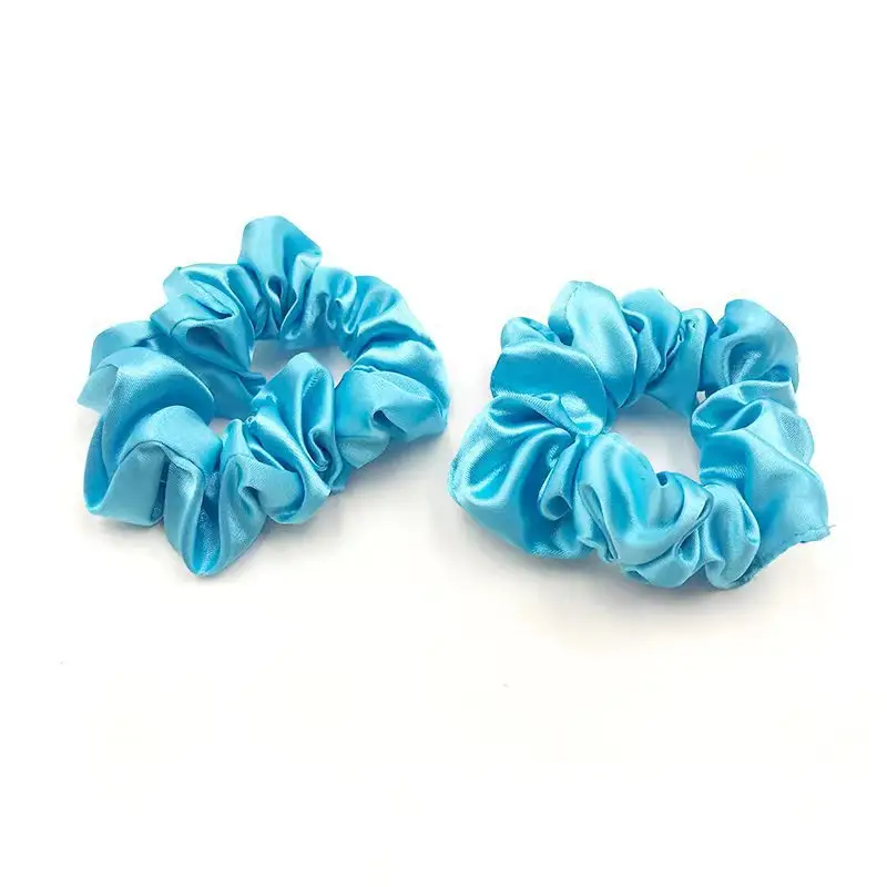 Golden Silk Hair Scrunchies for Women 2024 - Image 2