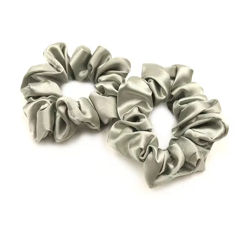 Golden Silk Hair Scrunchies for Women 2024 - Image 7