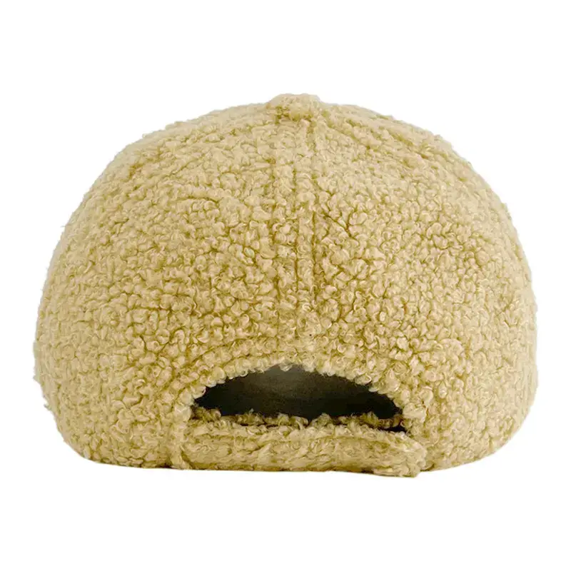 Men's Warm Lamb Velvet Baseball Cap Autumn Winter — feature 6