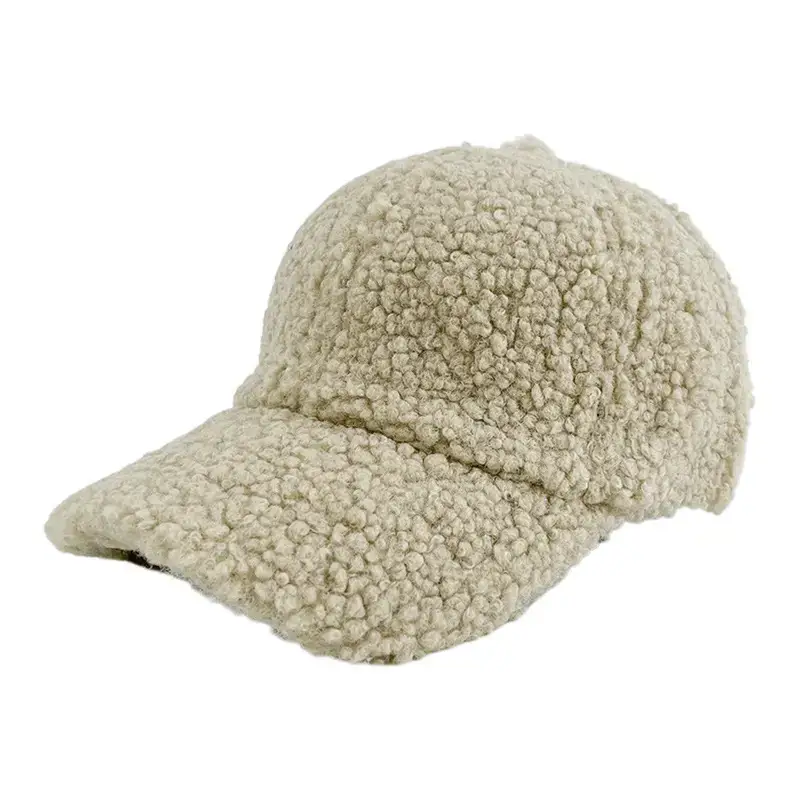 Men's Warm Lamb Velvet Baseball Cap Autumn Winter - Image 2