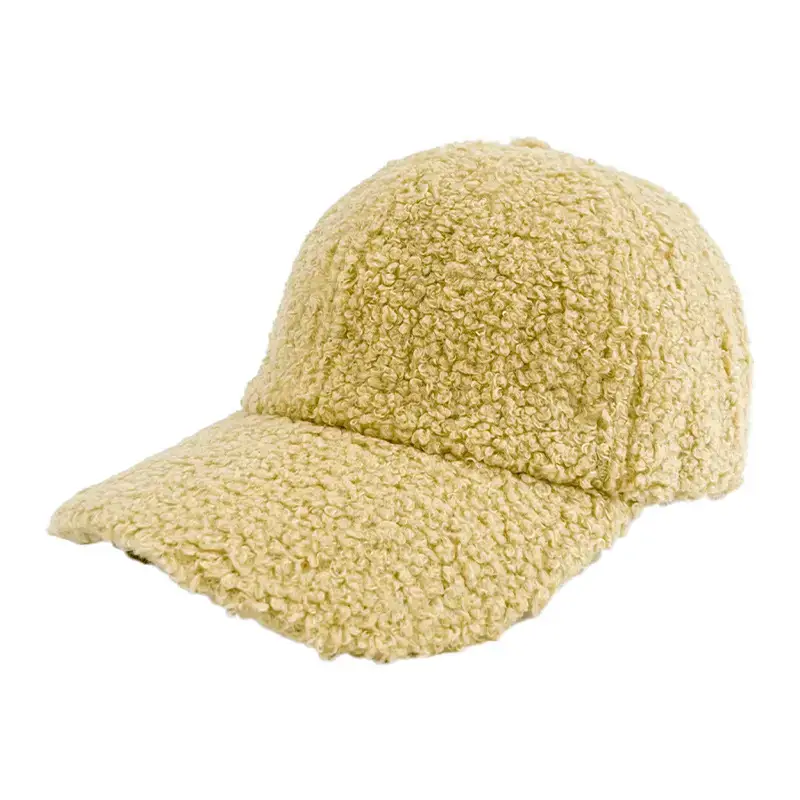 Men's Warm Lamb Velvet Baseball Cap Autumn Winter - Image 3