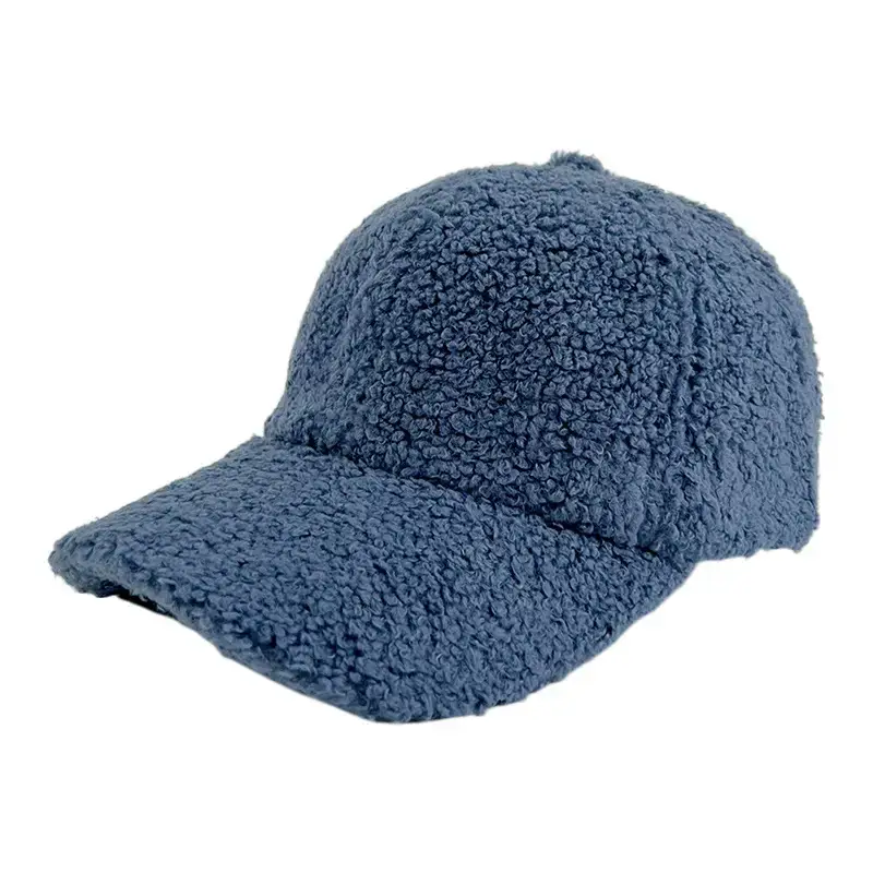 Men's Warm Lamb Velvet Baseball Cap Autumn Winter - Image 4