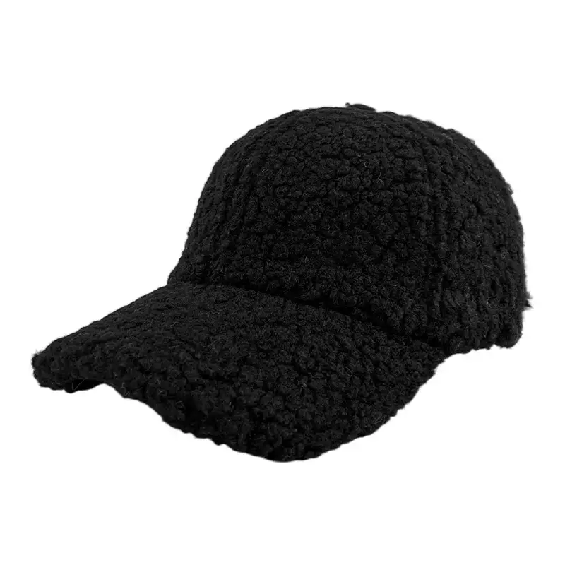 Men's Warm Lamb Velvet Baseball Cap Autumn Winter - Image 6