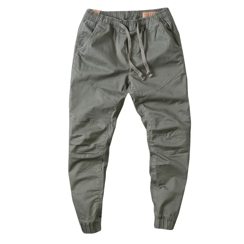 Japanese Style Men's Drawstring Leggings Pants Summer - Image 8