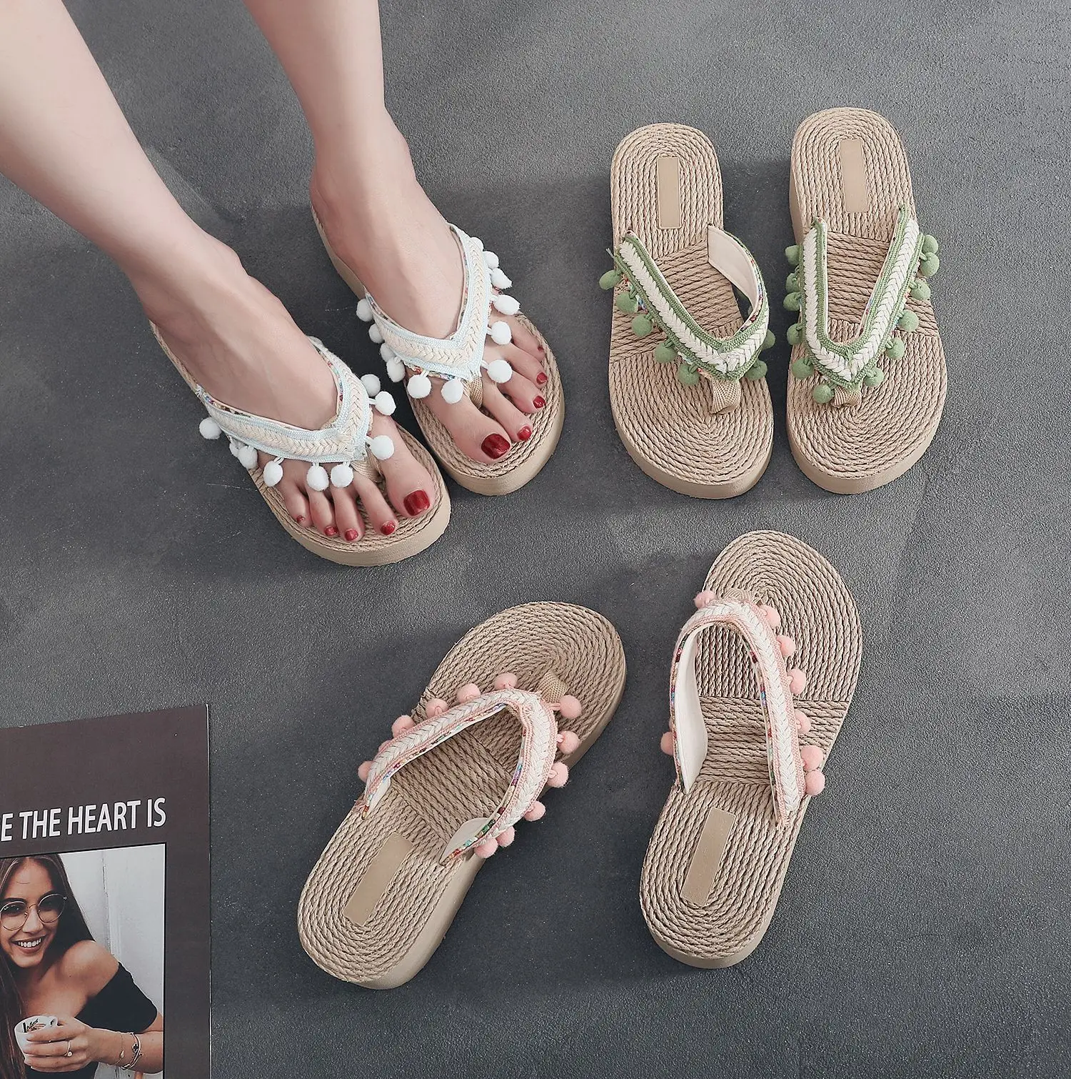 Women's White Pearl Strap High Heel Sandals - Image 7
