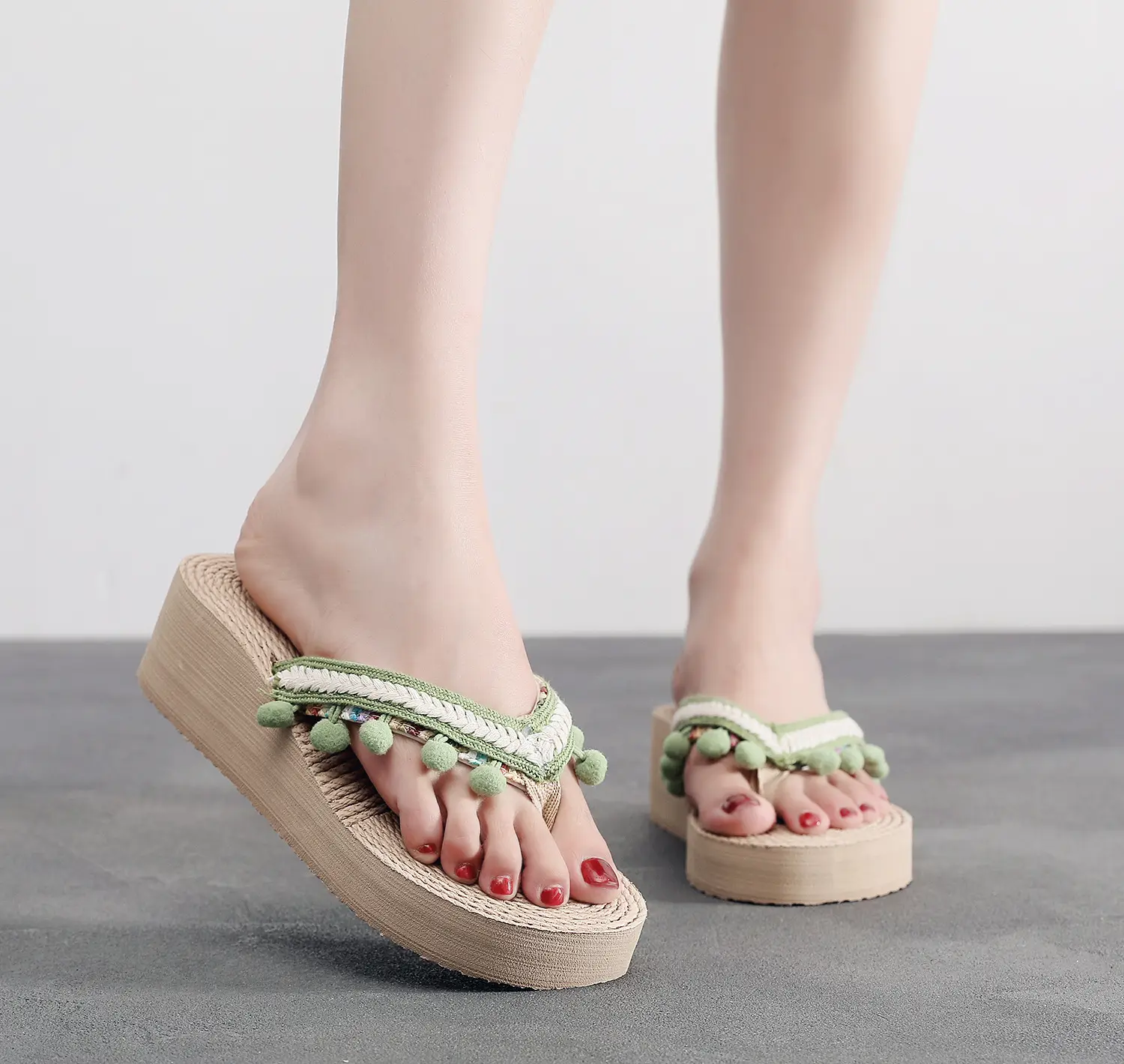 Women's White Pearl Strap High Heel Sandals