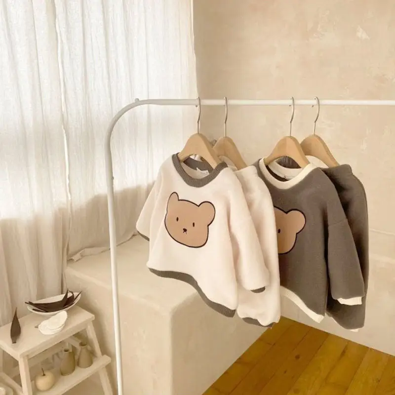 Baby Bear Sweater Set Two-Piece Autumn Winter Suit — feature 10