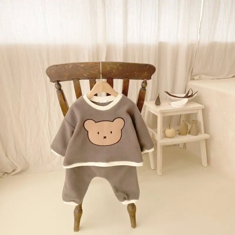 Baby Bear Sweater Set Two-Piece Autumn Winter Suit — feature 8