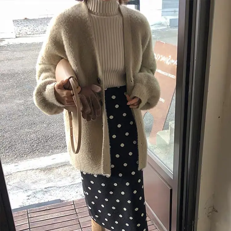 2025 Knitted Cardigan for Women Large Size - Image 9