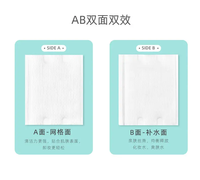 Cotton Makeup Remover Box 48x30cm Wet Application — feature 10