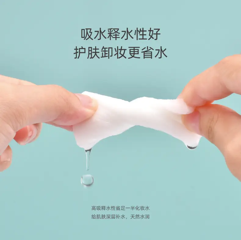 Cotton Makeup Remover Box 48x30cm Wet Application — feature 13