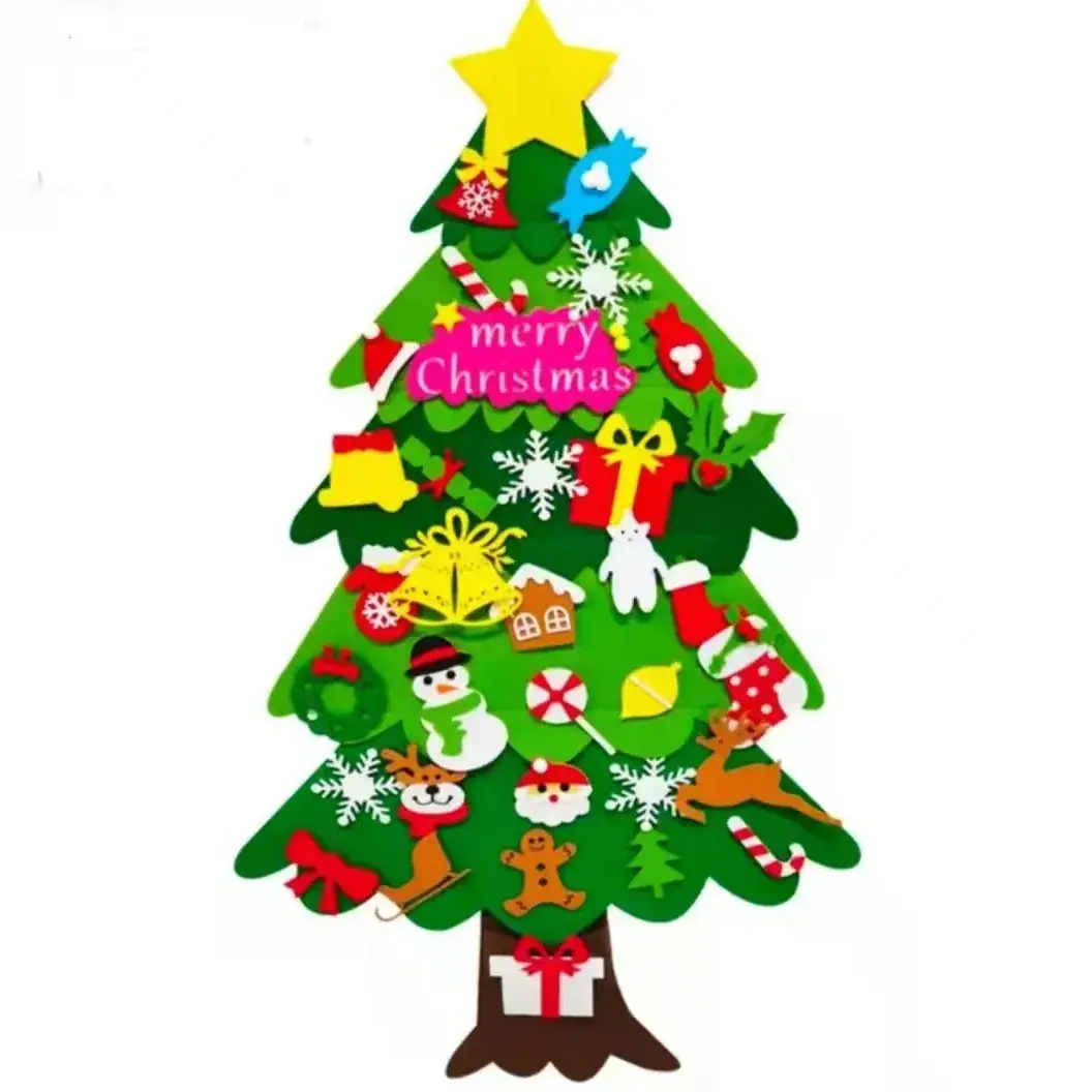 Cross-border Wholesale Felt Christmas Tree Decor - Image 10