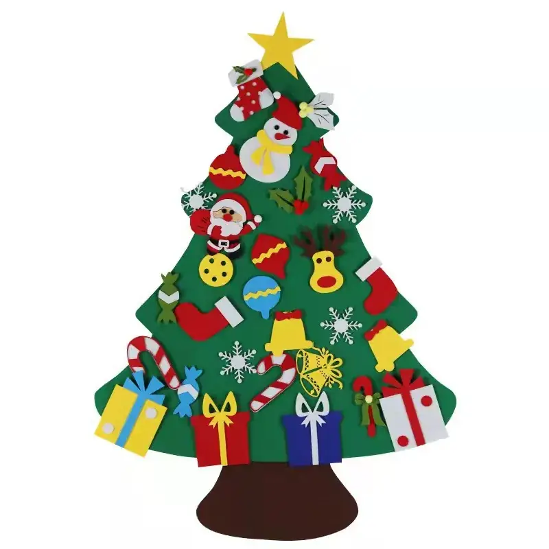 Cross-border Wholesale Felt Christmas Tree Decor - Image 2