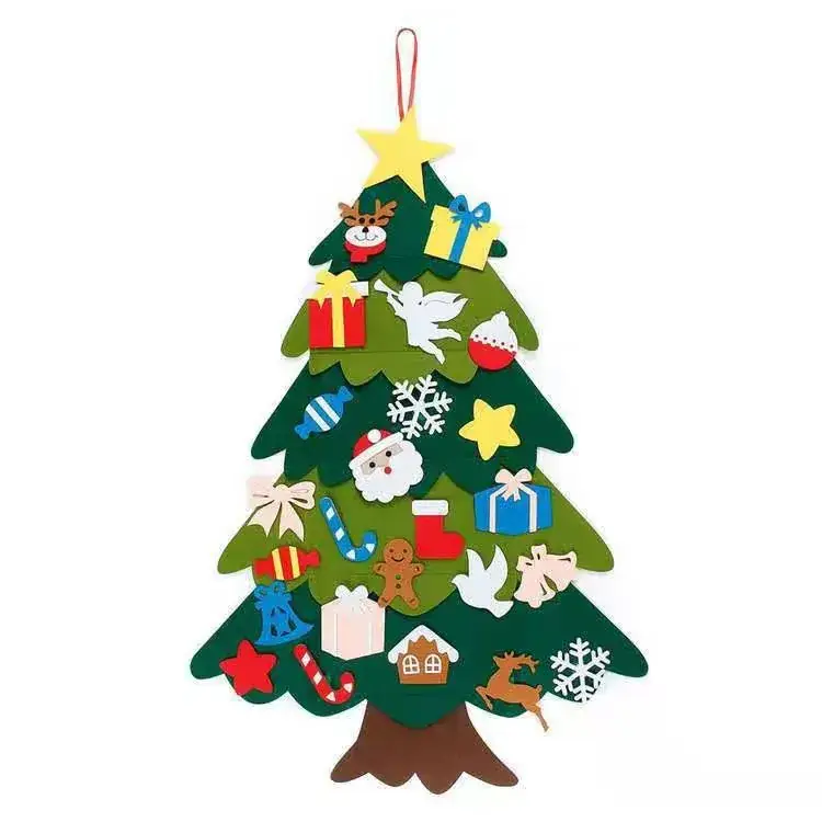 Cross-border Wholesale Felt Christmas Tree Decor - Image 4