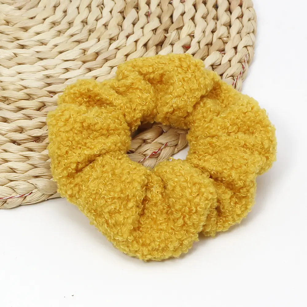 Plush Wool Hair Band for Women Autumn Winter Large - Image 3