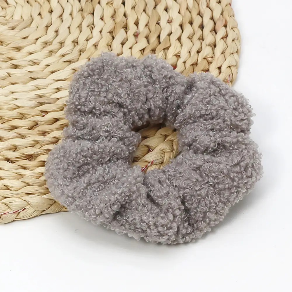 Plush Wool Hair Band for Women Autumn Winter Large - Image 9