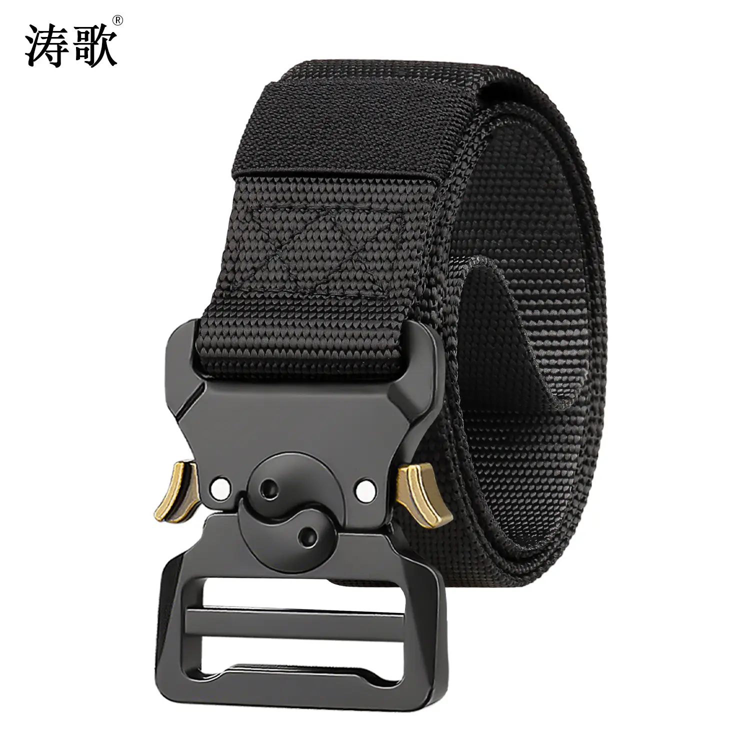 Tactical Nylon Belt for Men Military Training Outdoor Multi-Use