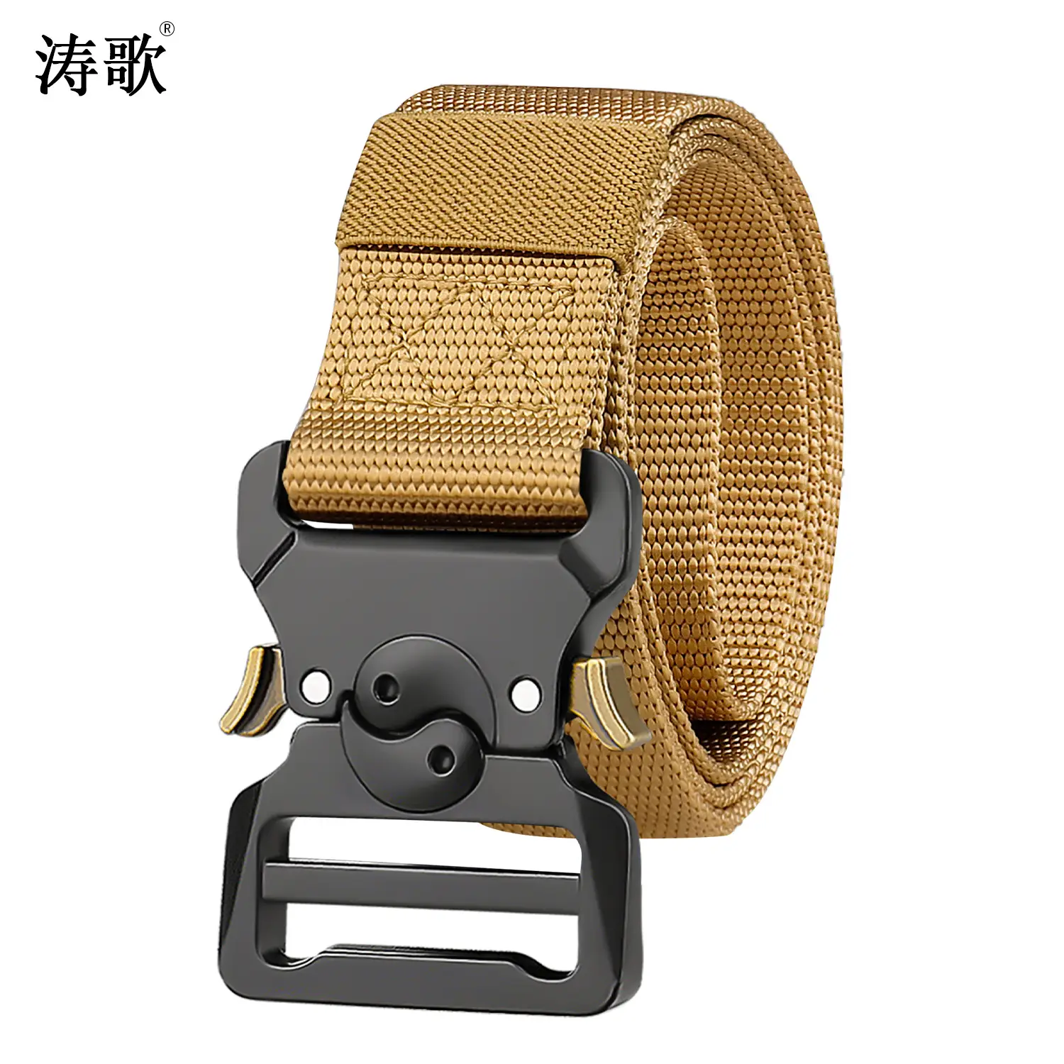Tactical Nylon Belt for Men Military Training Outdoor Multi-Use