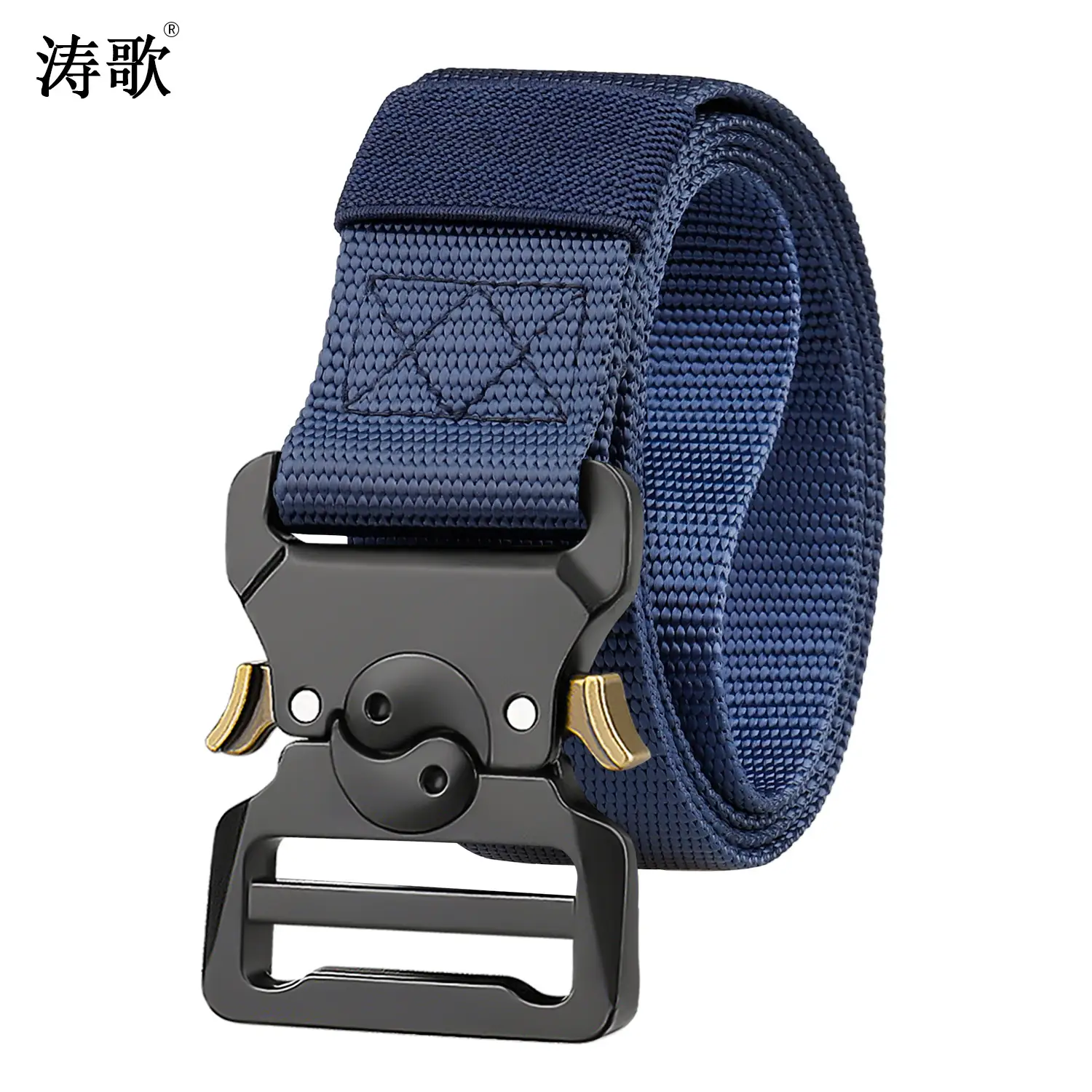 Tactical Nylon Belt for Men Military Training Outdoor Multi-Use