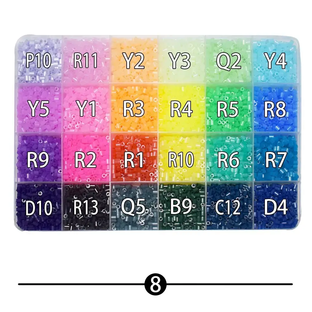 2.6mm Colorful Beading Refill Pack 1000 Beads — feature 12