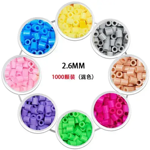2.6mm Colorful Beading Refill Pack 1000 Beads - Image 2