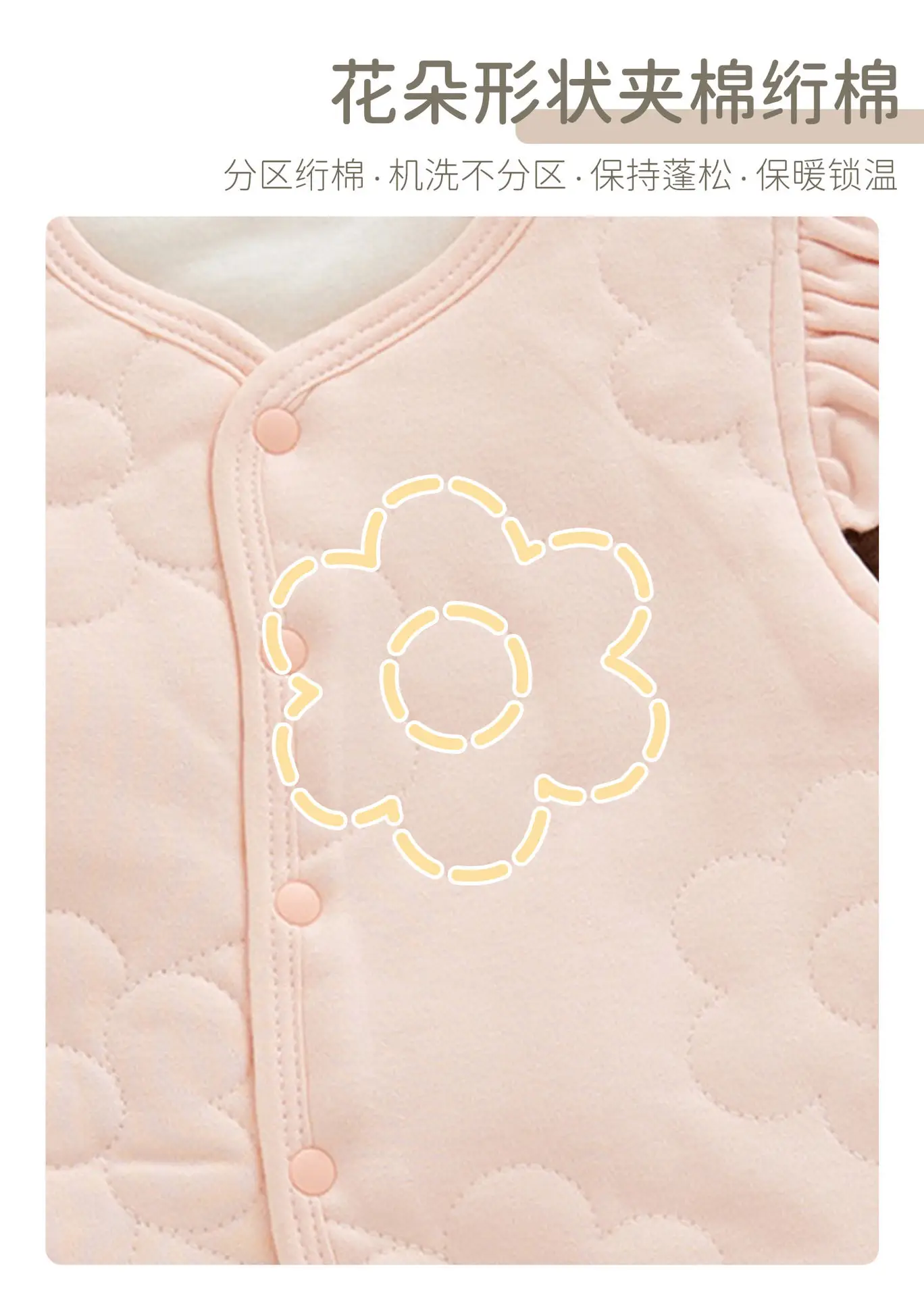 Korean Style Bear Vest Warm Pure Cotton Baby Jacket — feature 21