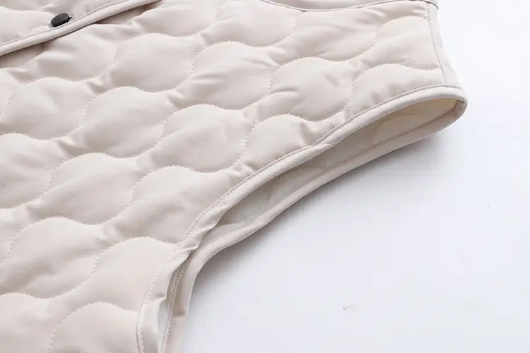 Plus Size Cotton Quilted Vest Women Winter Warm 2022 — feature 13