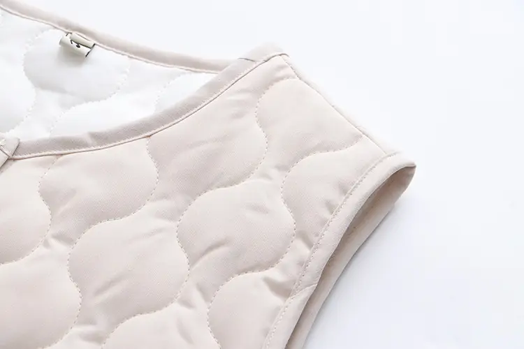 Plus Size Cotton Quilted Vest Women Winter Warm 2022 — feature 7
