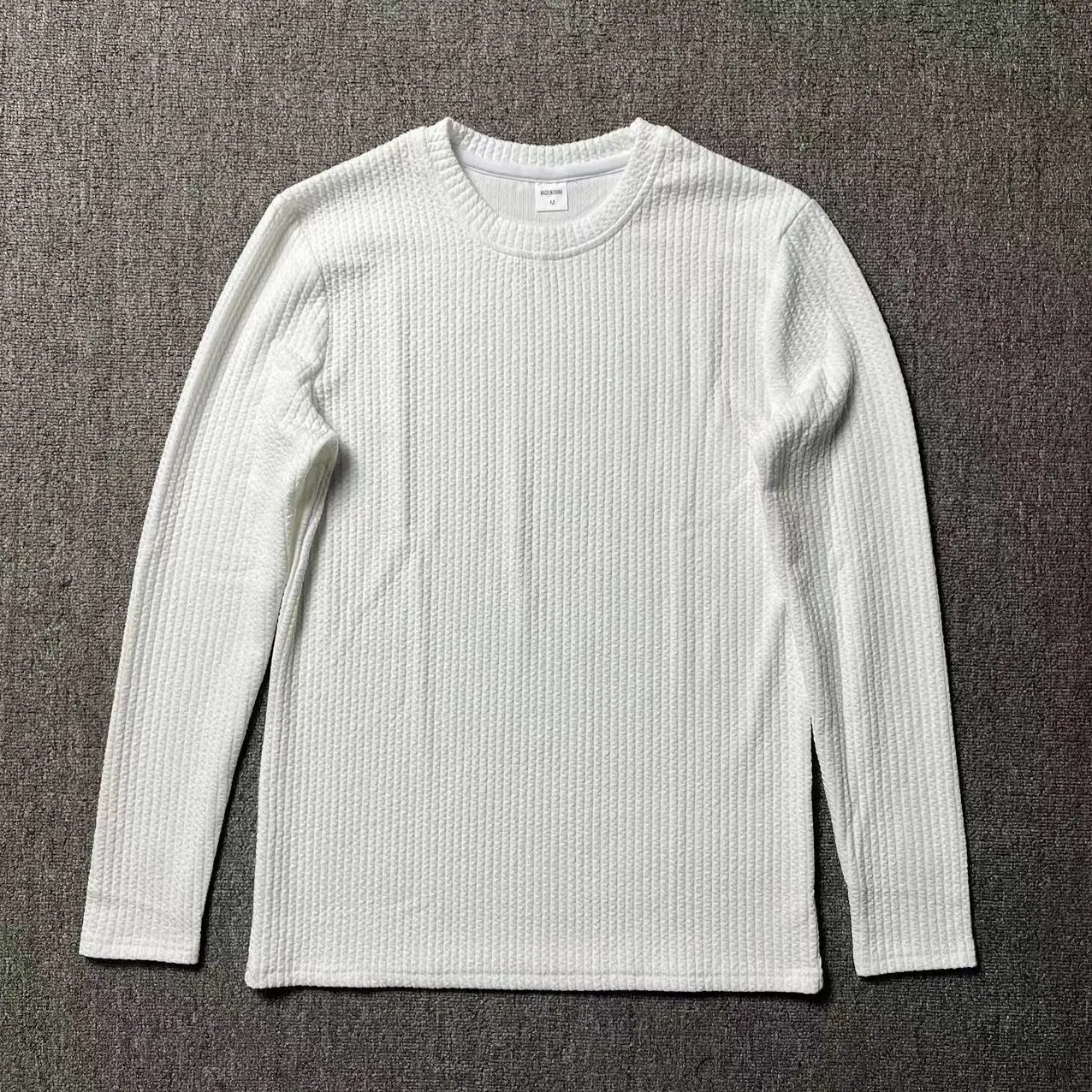 Men's Black Knitted Long Sleeve Sweater 2022 — feature 20