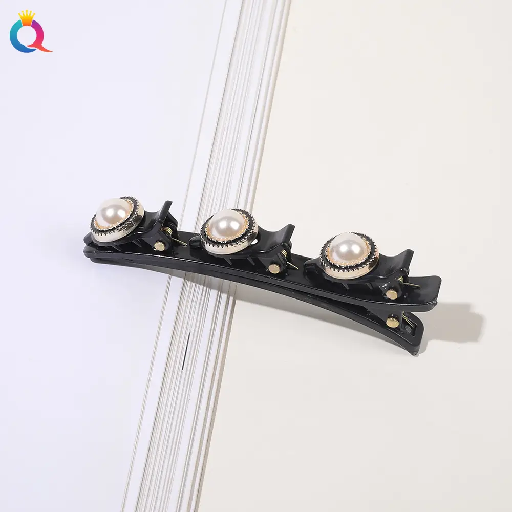 Four-Leaf Clover Hairpin Women's Broken Hairpin Hair Weaving Artifact Side Clip Bangs Clip