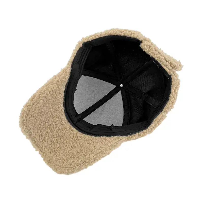 Blue Fleece Baseball Cap for Women — feature 7