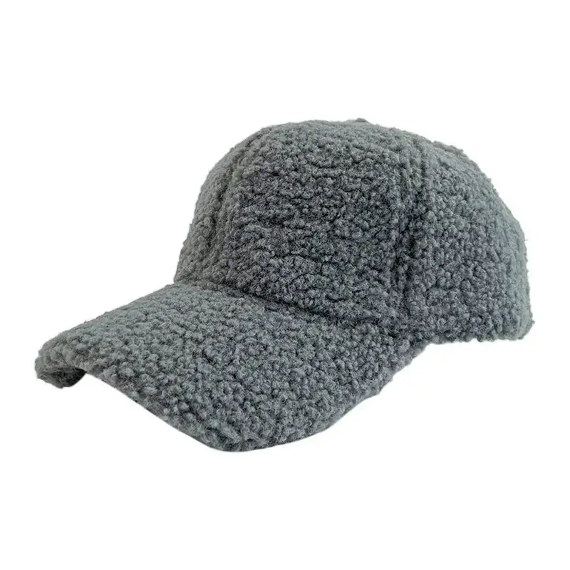 Blue Fleece Baseball Cap for Women - Image 5