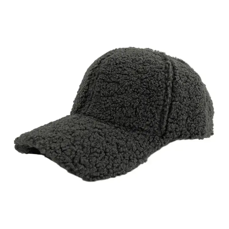 Blue Fleece Baseball Cap for Women - Image 6