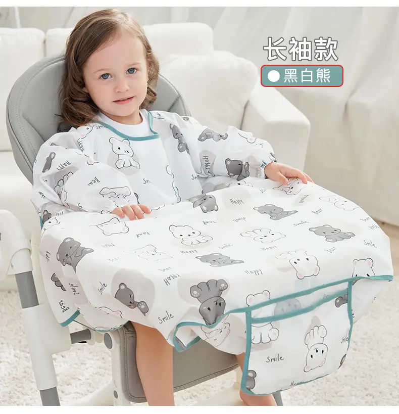 Baby Self-Feeding Dining Chair Cover Waterproof Dirty-Proof — feature 11