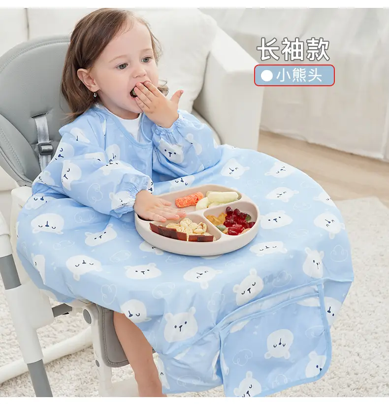 Baby Self-Feeding Dining Chair Cover Waterproof Dirty-Proof — feature 12