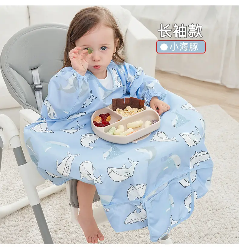 Baby Self-Feeding Dining Chair Cover Waterproof Dirty-Proof — feature 13