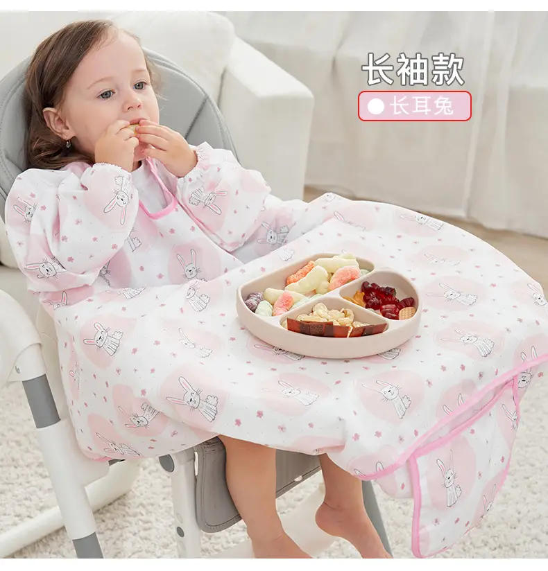 Baby Self-Feeding Dining Chair Cover Waterproof Dirty-Proof — feature 14