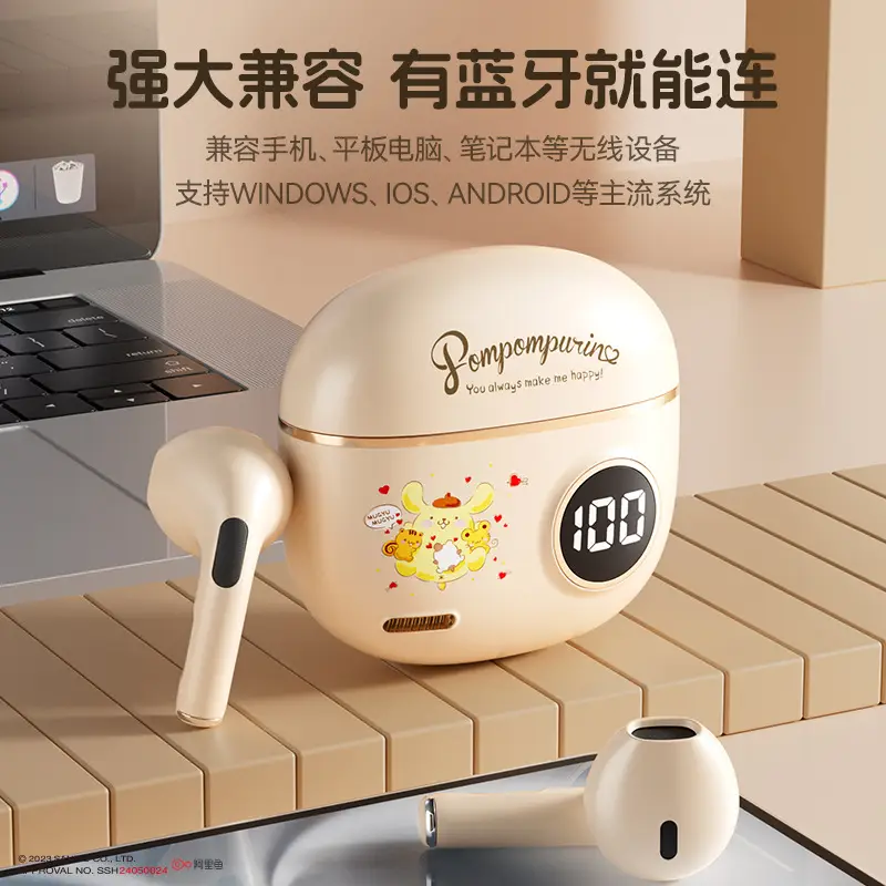 Sanrio Bluetooth Headset S190 with Digital Display - Image 8
