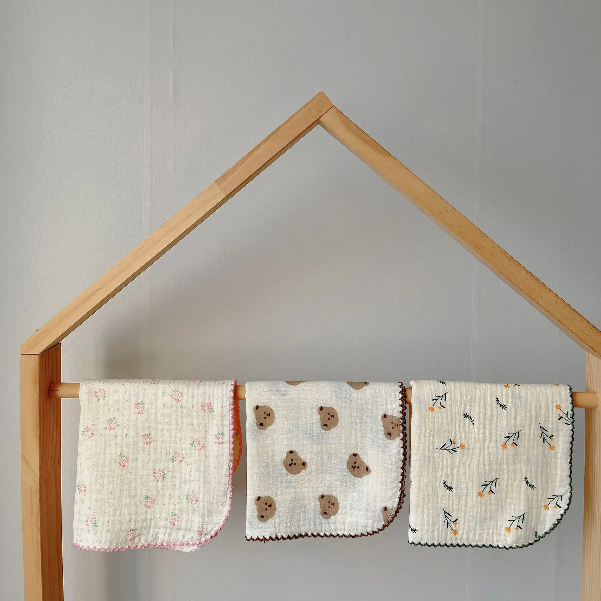 Korean Baby Towel Pure Cotton Small Newborn — feature 11