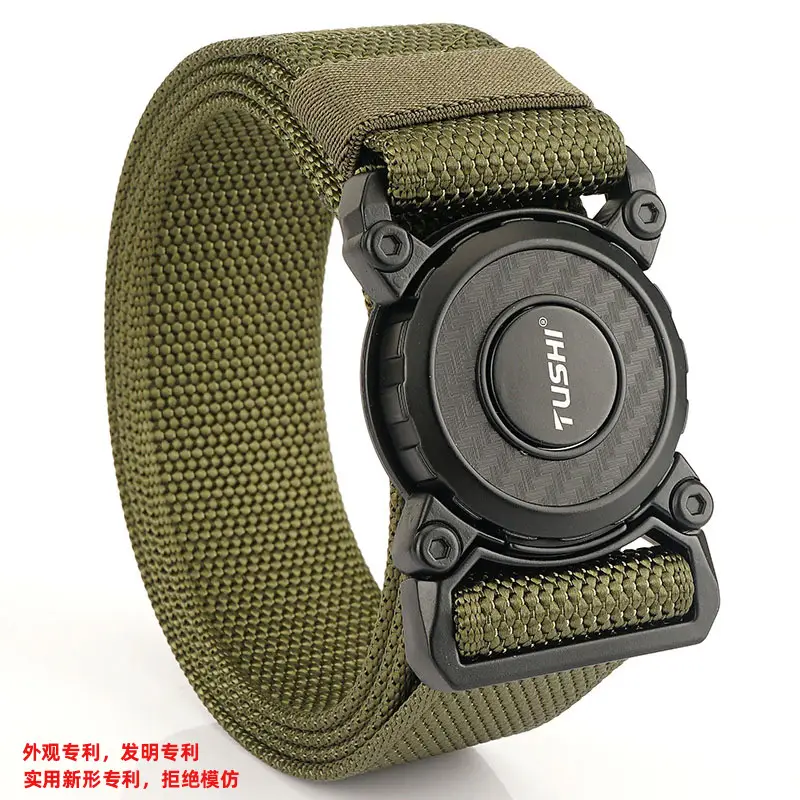 Tactical Nylon Belt for Men with Quick Release Buckle - Image 17