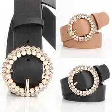 Black Punk Belt with Square Rivets for Men Women — feature 39