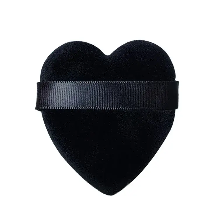 Heart Shaped Makeup Powder Puff Multi Color