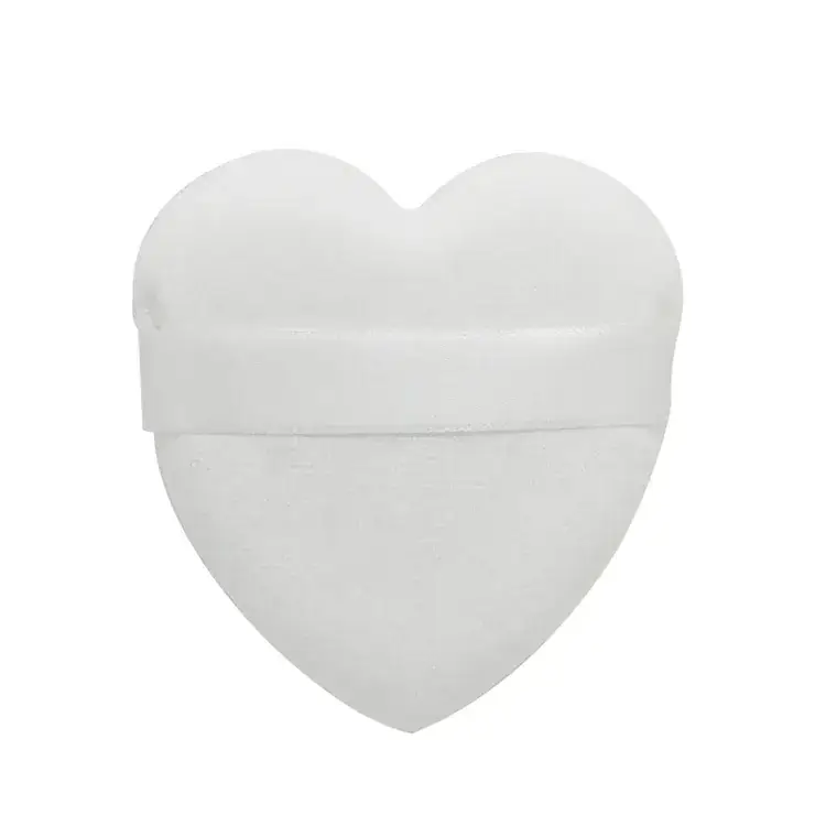 Heart Shaped Makeup Powder Puff Multi Color