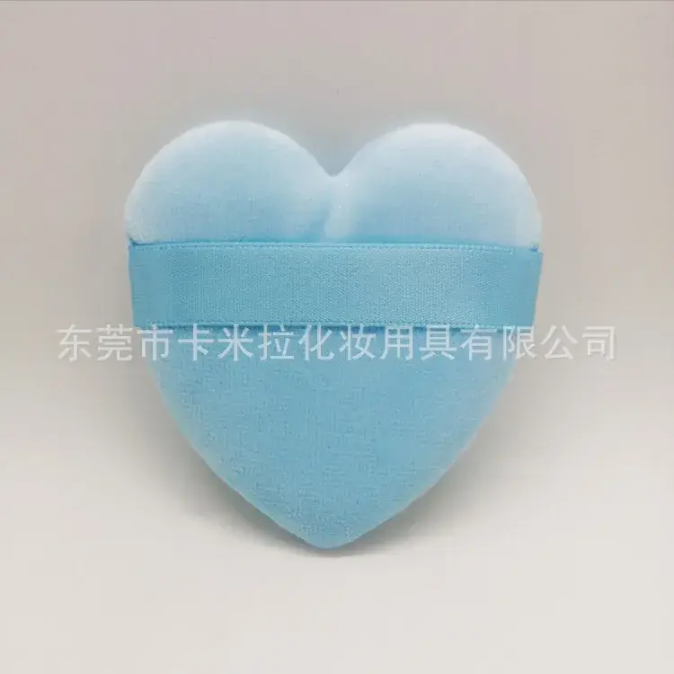 Heart Shaped Makeup Powder Puff Multi Color
