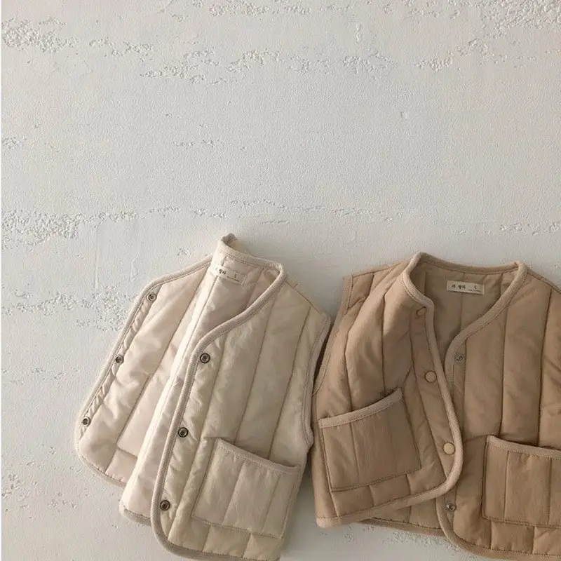 Baby Vest Set for Boys Girls Winter Warm Western Style - Image 3
