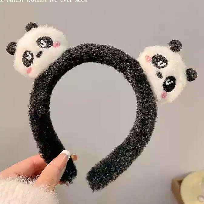 Red Plush Bear & Star Headband with Bow - Image 10