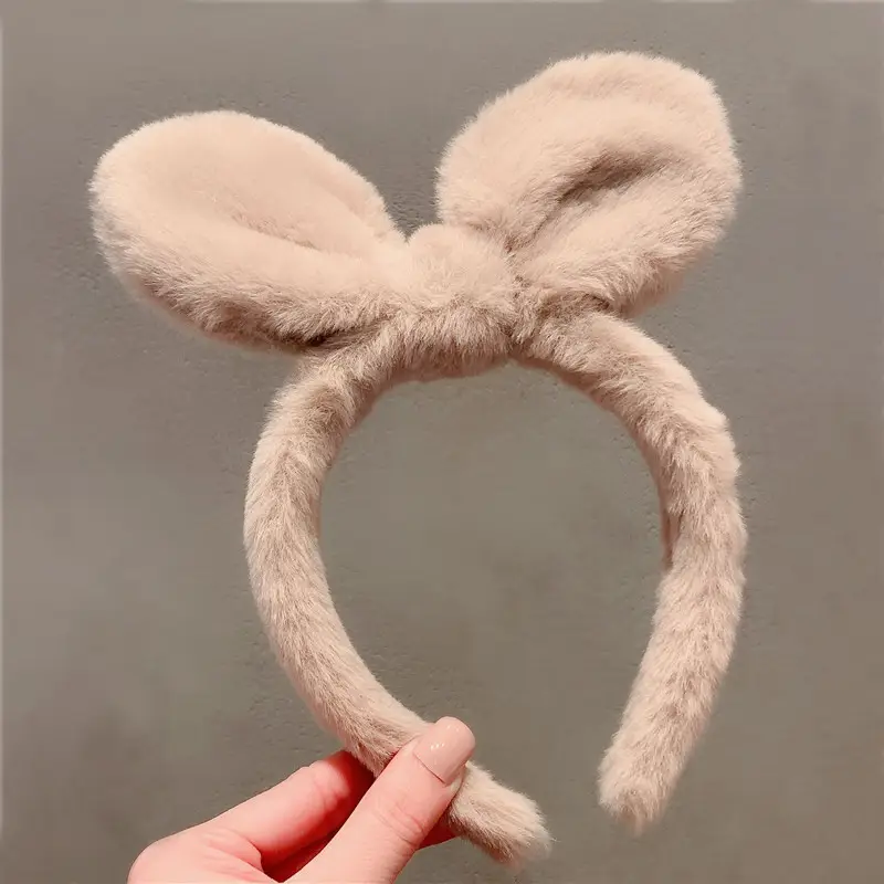 Red Plush Bear & Star Headband with Bow - Image 107
