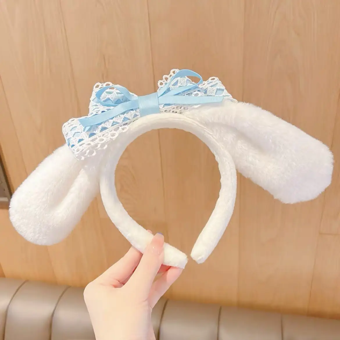 Red Plush Bear & Star Headband with Bow - Image 135